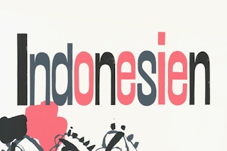 <p>Detail of poster <em>Indonesien</em> by Kurt Wirth, 1984. Image courtesy: Plakatsammlung SfG Basel</p>