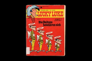 <p>Lucky Luke 30, Die Daltons bewähren sich, Morris & Goscinny, Egmont Ehapa Verlag, 1963/1964. Image courtesy: Private collection</p>