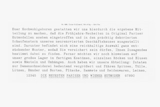 <p>Bauerschen Giesserei Hauptprobe, <em>Schreibmaschinenschrift Nr. 1360</em>, 1907. Private Collection, Berlin. Page 132.</p>