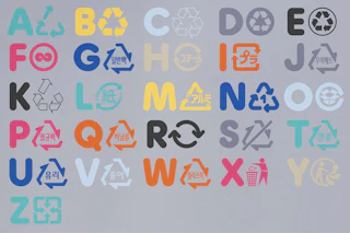 <p>A-Z of recycling. Staying true to its name, Plastik OTF files contains selection of most widely used global recycling symobls from around the globe.</p>