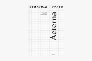 <p>Aeterna Normal, Kursiv and Halbfett specimen by Berthold Types. The typeface by Heinrich Jost appeared in 1927 under the name Jost-Mediaeval.</p>