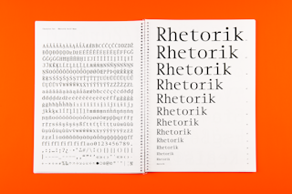 <p>Early version of Rhetorik Mono, Master Type Design, ECAL, 2019</p>