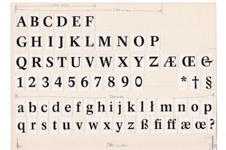 <p>Photo-proof of <em>Academia,</em> Josef Týfa, 1968. Courtesy of the personal archive of Josef Týfa. Developed as part of a state-organised competition and produced by Grafotechna.</p>