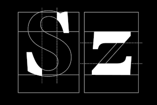 <p>The ‘S’ blends an old-style classical form with a simplified, modern tail, while the reversed ‘z’ defines the typeface’s DNA.</p>