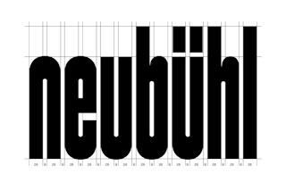 <p>The spacing of the Super Compressed weight is systematically aligned with the inner spaces of the letters. In the more extended weights, the spacing is optically balanced.</p>