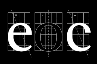 <p>The difference in shadow axis, from straight to vertical, is adapted in both sans and serif versions. The letter shapes remain consistent to maintain coherence across both genres.</p>